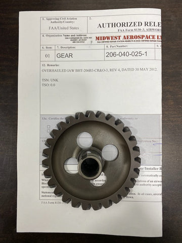 206-040-025-001 Gear