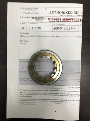 206-040-031-001 Bearing